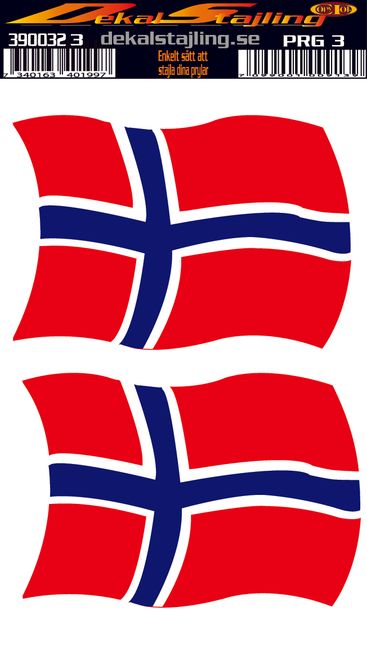 Huvudbild Norska flaggan